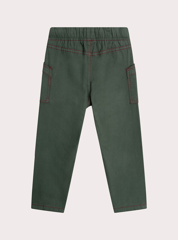 Dark kaki PANTS XOJAPAN / 25W902M1PAN609