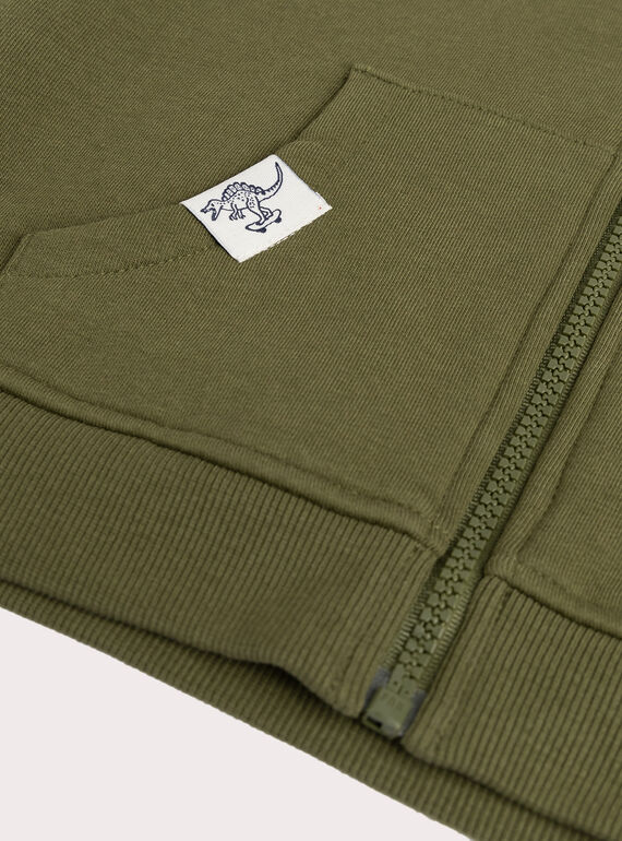 Kaki JOGGING TOP VOJOJOH4 / 24W902G3JGH604