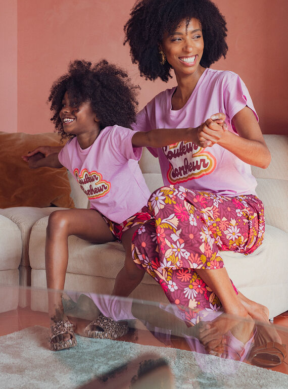 Dark rose TEE SHIRT SS WAMUMTI1 / 25S993W1TMC313