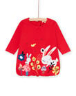 Baby girl red dress LIHAROB3 / 21SG09X2ROB505