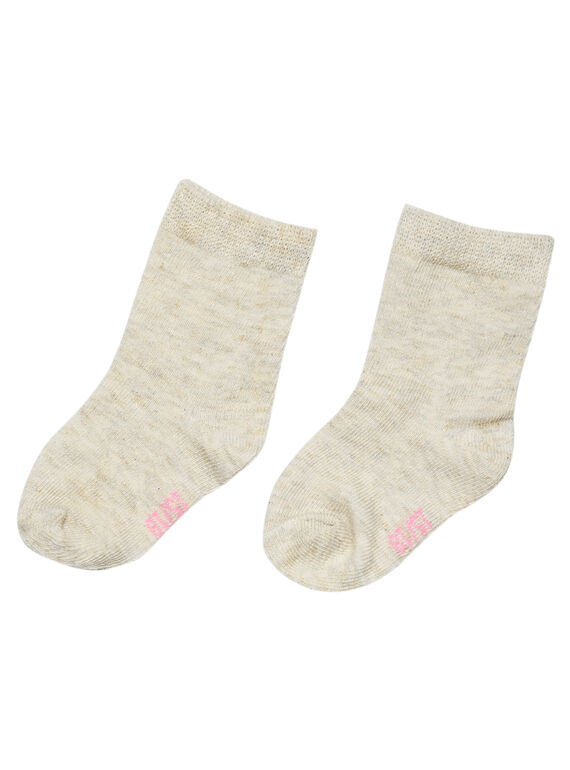 Heather beige Socks GYIJOCHO3 / 19WI0933SOQA011