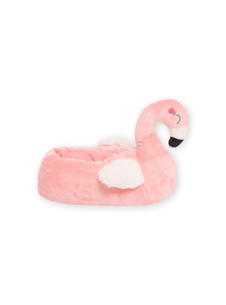 3D pink flamingo slippers child girl NAPANTFLAM3D / 22KK3511PTD030