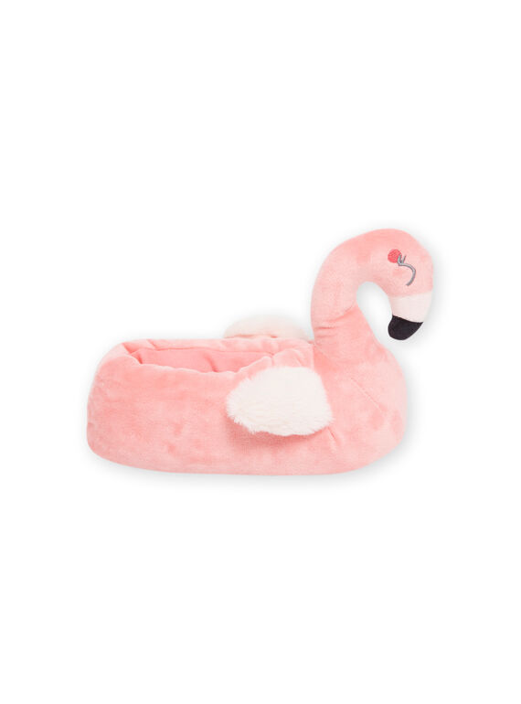 3D pink flamingo slippers child girl NAPANTFLAM3D / 22KK3511PTD030