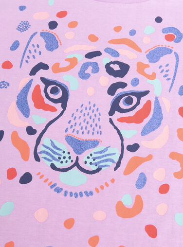 Girls' violet nightdress WEFACHUPAN / 25SH1191CHN320