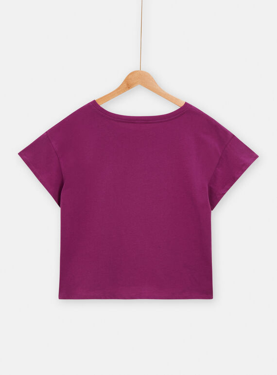 Purple TEE SHIRT SS TAMUMTI1 / 24S993R1TMC712