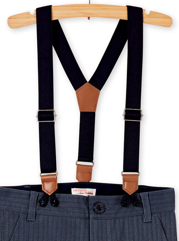 Grey PANTS KONOPAN / 20W902Q1PAN940