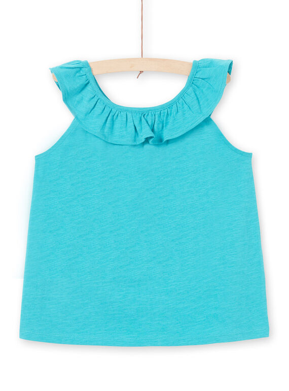 Turquoise TANK TOP LAJODEB3 / 21S901F3D27C216