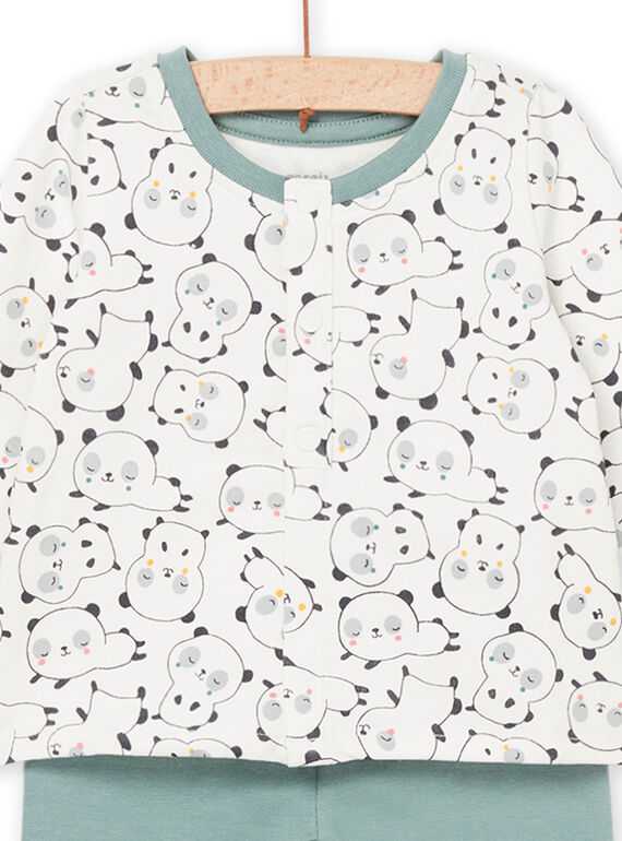 Panda print sweater and pants POU1ENS4 / 22WF0482ENS001