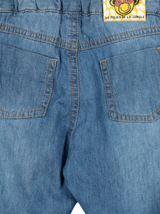 Baby boys' jeans FUBAJEAN / 19SG1061JEA704