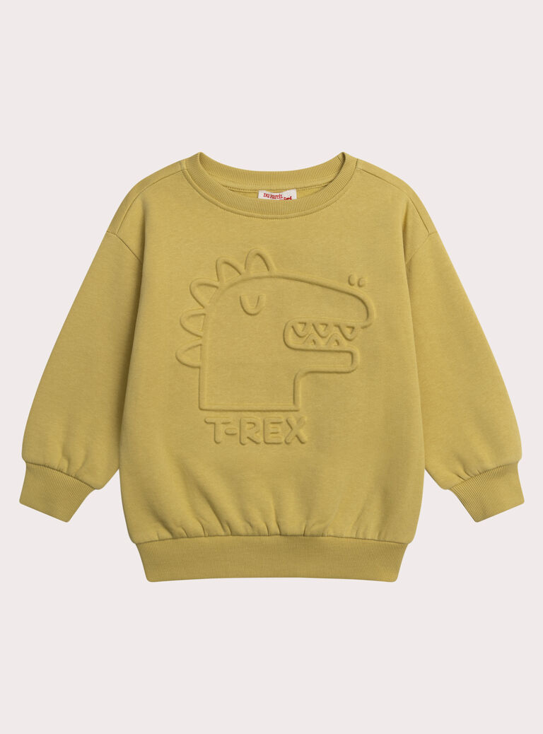 Straw yellow SWEAT SHIRT XOCOSWE / 25W902O1SWE104