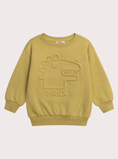 Straw yellow SWEAT SHIRT XOCOSWE / 25W902O1SWE104