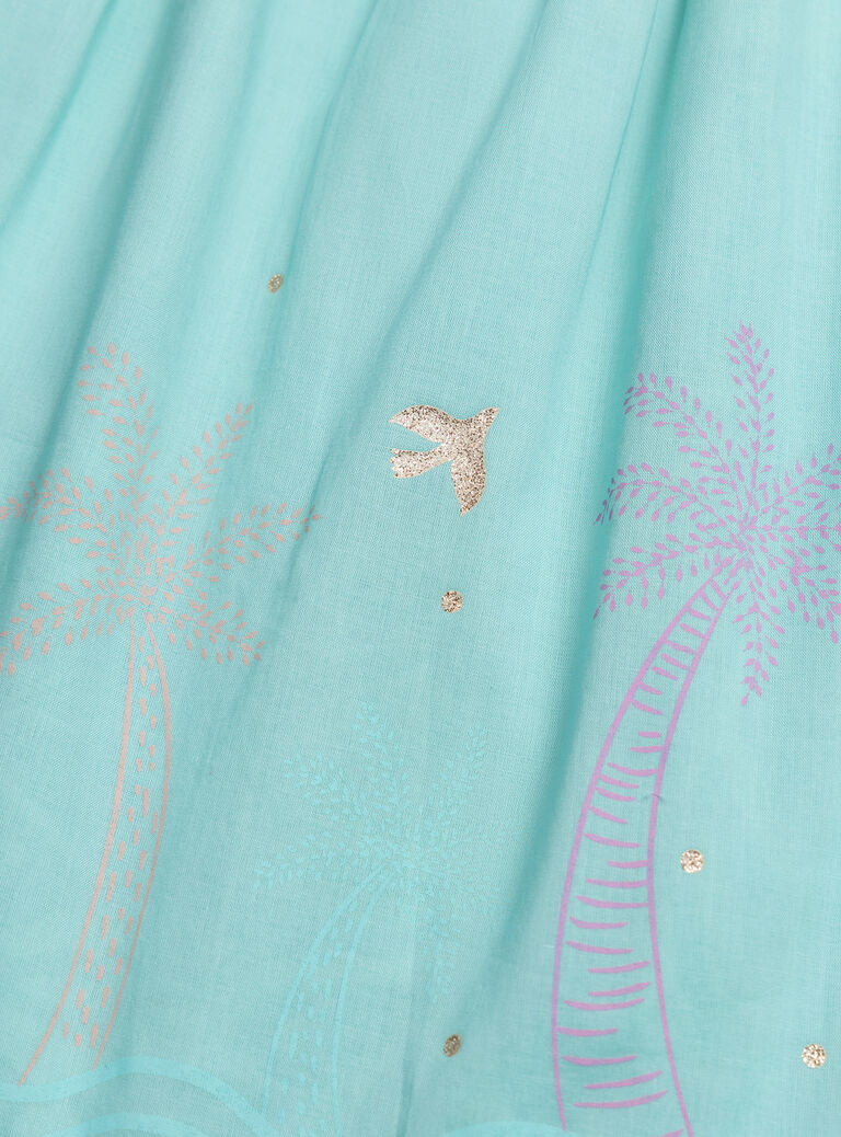 Lagoon blue DRESS Lagoon blue DRESS WATIROB2 / 25S901U3ROB210