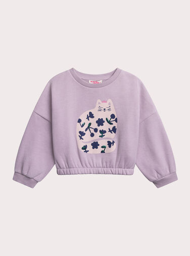 Purple SWEAT SHIRT Purple SWEAT SHIRT XABLUSWEA2 / 25W901N1SWEH707