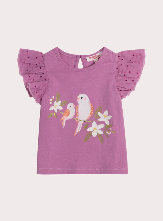 Purple TEE SHIRT SS WILITI / 25SG09T1TMC708