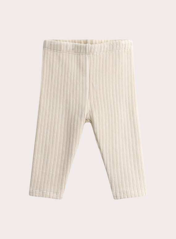 Newborns' sweatshirt and leggings set WOU1ENS2 / 25SF0471ENS005