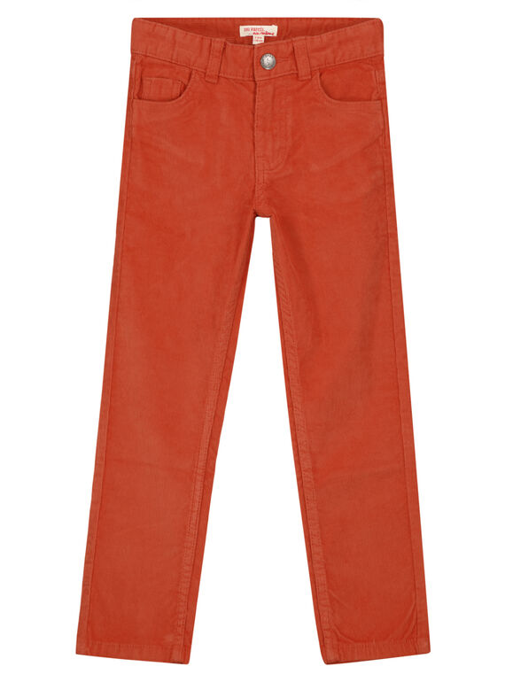 Dark orange Pants GOJOPAVEL8 / 19W902L5D2B408