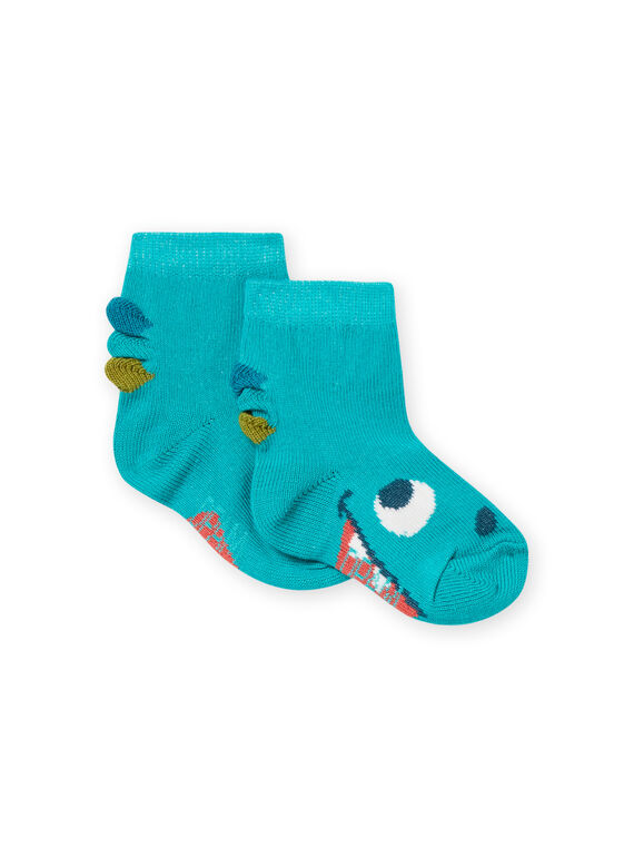 Baby boy lagoon blue socks NYUGACHO1 / 22SI10O1SOQ210