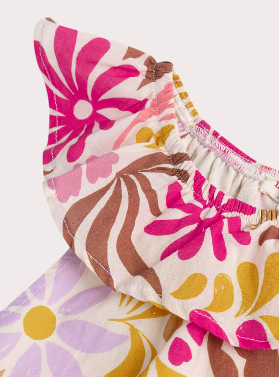 Dark off white DRESS WAMUMROB2 / 25S901W1ROB003