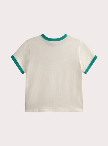 Ivory TEE SHIRT SS WOFITI1 / 25S90251TMC005
