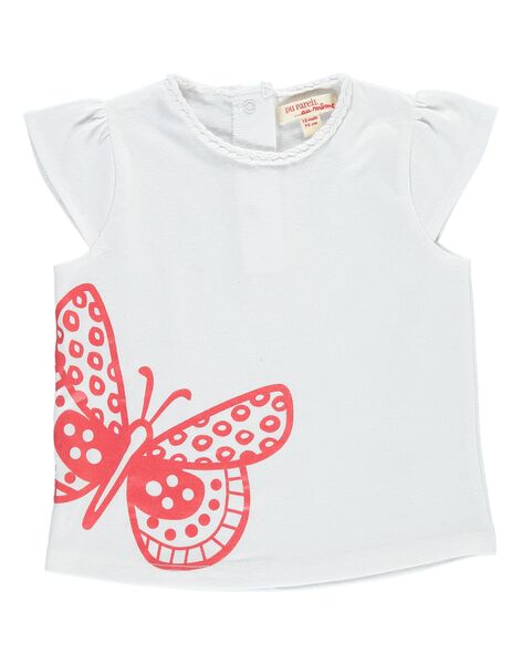 Baby girls' short-sleeved T-shirt CIJOTI9 / 18SG09S3TMC000