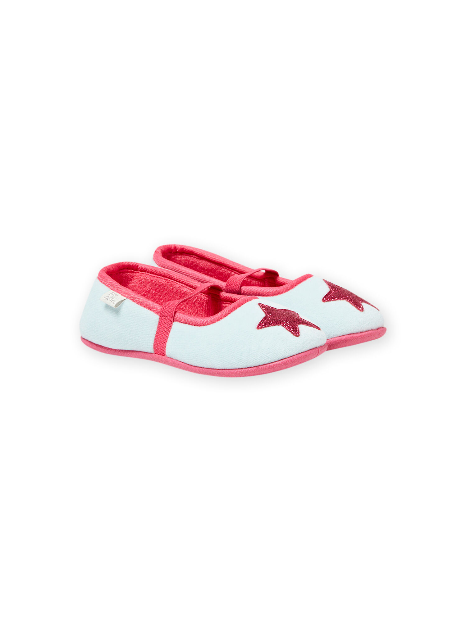 Grey star slippers discount