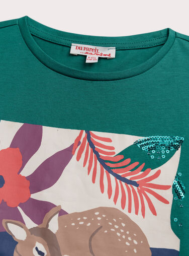 Green TEE SHIRT LS XAMYTEE1 / 25W901R1TML608