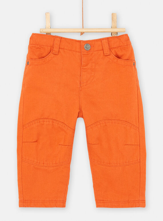 Baby Boy Orange Pants SUKHOPAN2 / 23WG10Q3PAN409