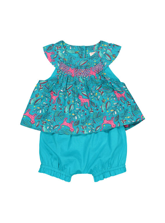 Baby girls' dress and bloomer set FITUENS / 19SG09F1ENS202