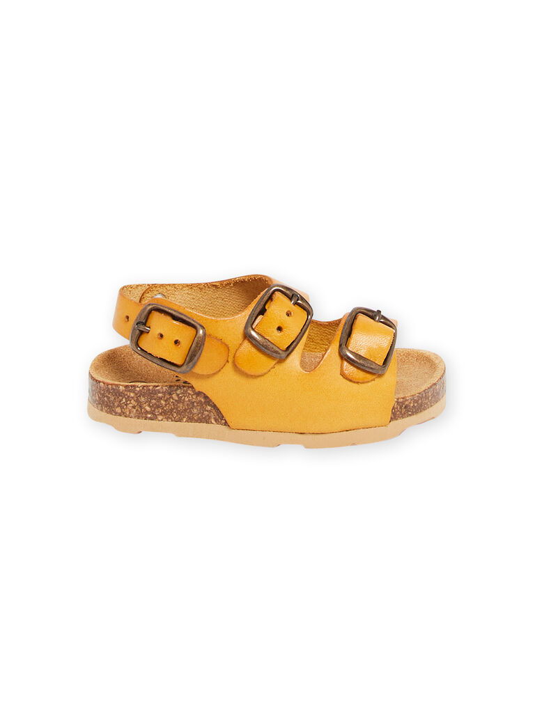 Yellow sandals baby boy NUNUJEAN / 22KK3841D0E010