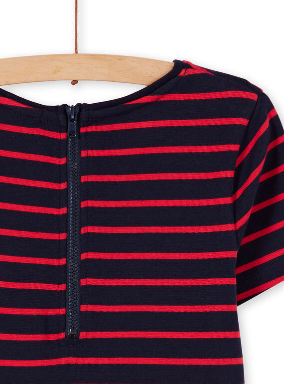 Skating dress with short sleeves in milano LAJOROB1 / 21S90131D2FC205