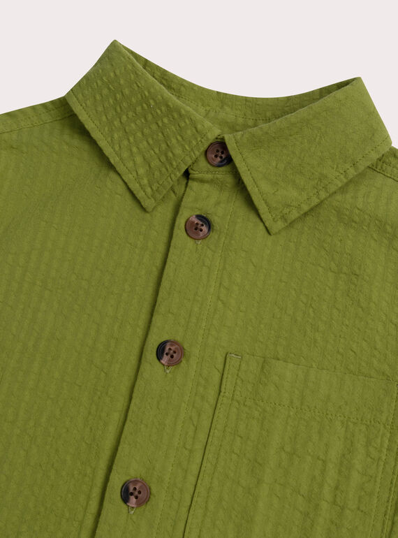 Green SHIRT WOLICHEM / 25S902T1CHM621