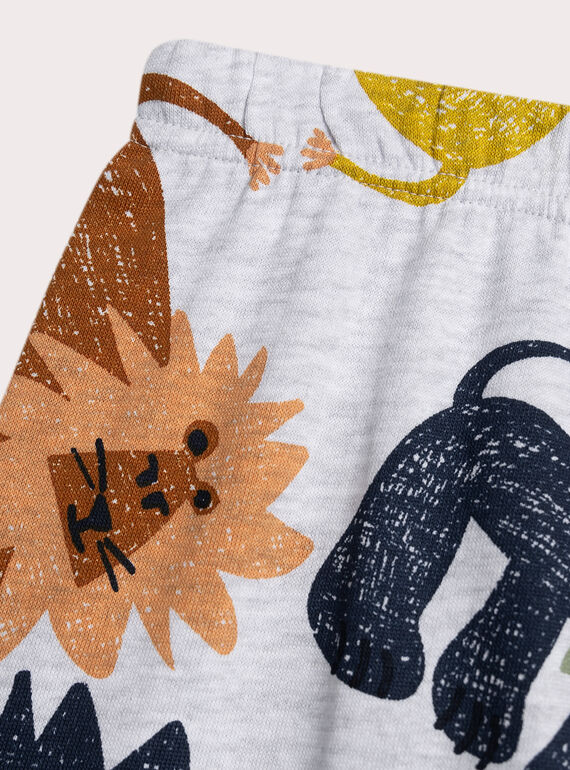 Grey PYJAMA XEGOPYJLION / 25WH1238PYJJ920