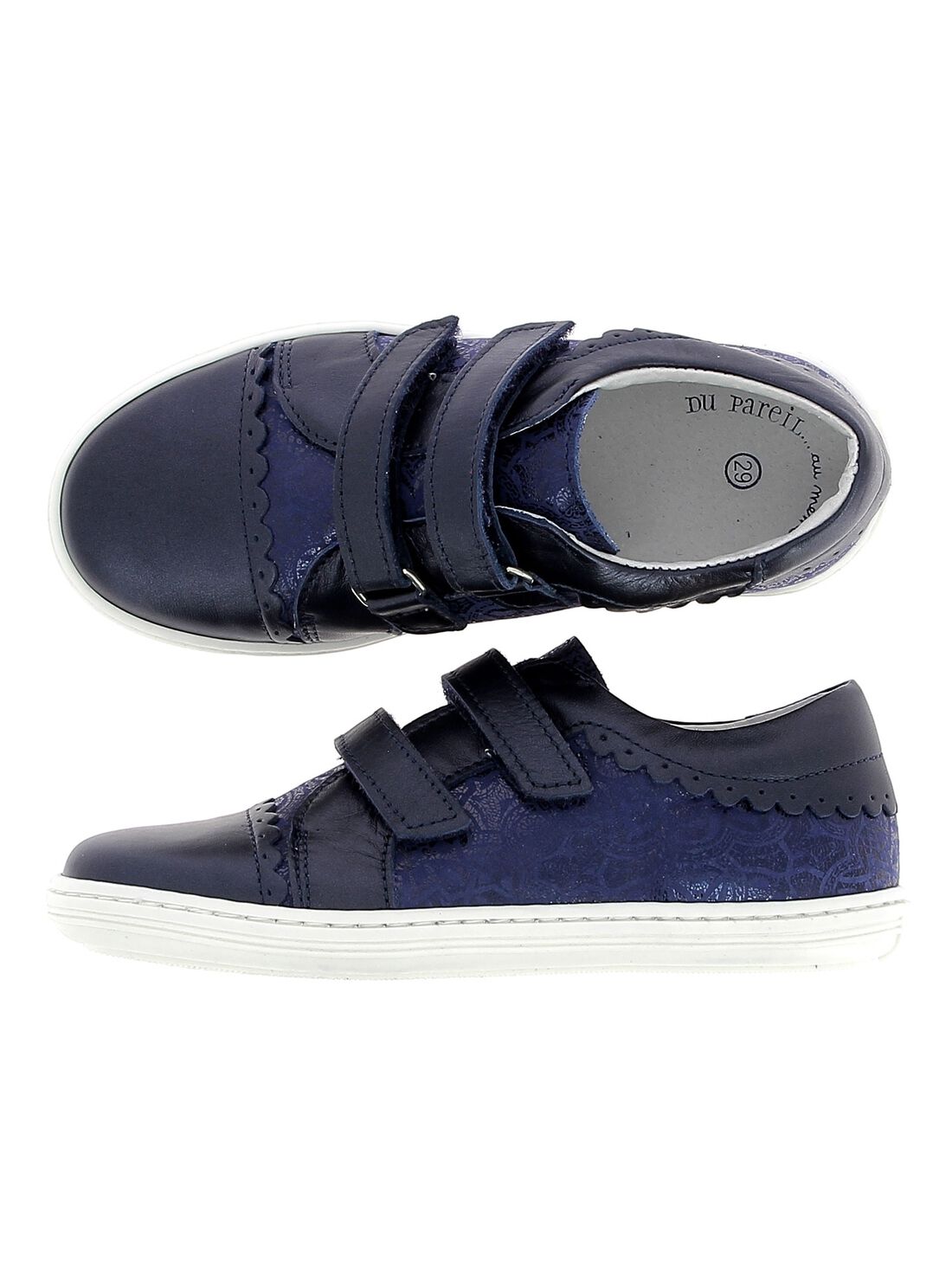 Girls leather trainers store