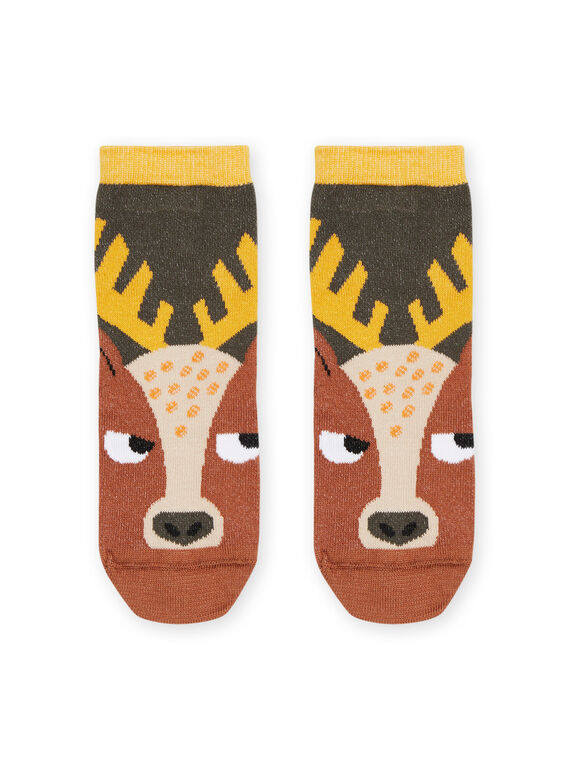 Socks with reindeer print PYORHUCHO / 22WI02Q1SOQ609
