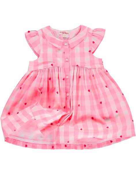 Baby Girls Checked Dress For Baby Matiere Principale 24 Coton 76 Polyester For Sale On Dpam E Shop Baby Girls Checked Dress For Baby Matiere Principale 24 Coton 76 Polyester For Sale On Dpam E Shop