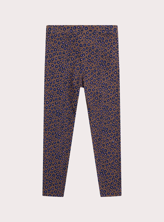 Brown LEGGINGS XYABLULEG / 25WI01N1CAL817