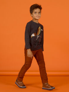 Child boy cinnamon pants MOSAUPAN2 / 21W902P2PAN809