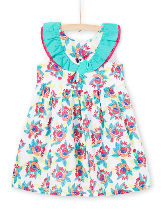 Girl's floral print sleeveless dress JAMAROB4 / 20S901P1ROB000