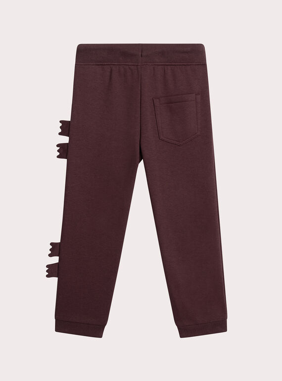 Burgundy JOGGING PANTS XOBLUJOG / 25W902N1JGB501
