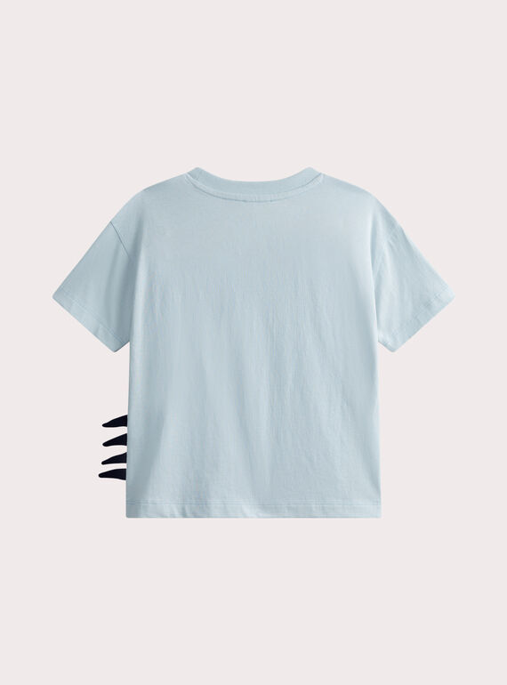 Water blue TEE SHIRT SS WOBOTI1 / 25S902R3TMC213