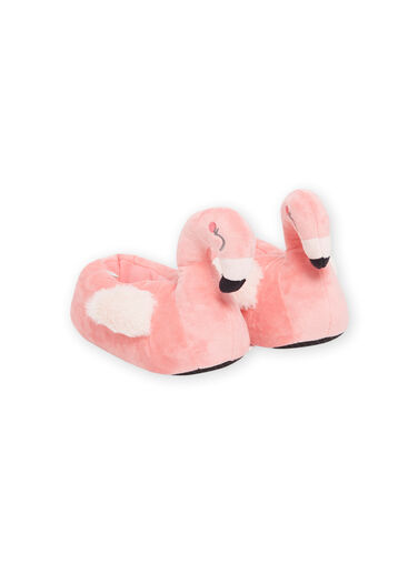3D pink flamingo slippers child girl NAPANTFLAM3D / 22KK3511PTD030