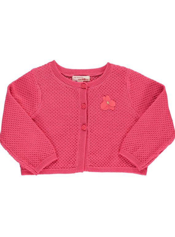 Baby girls' bolero cardigan CIFRICAR2 / 18SG09H2CARD312
