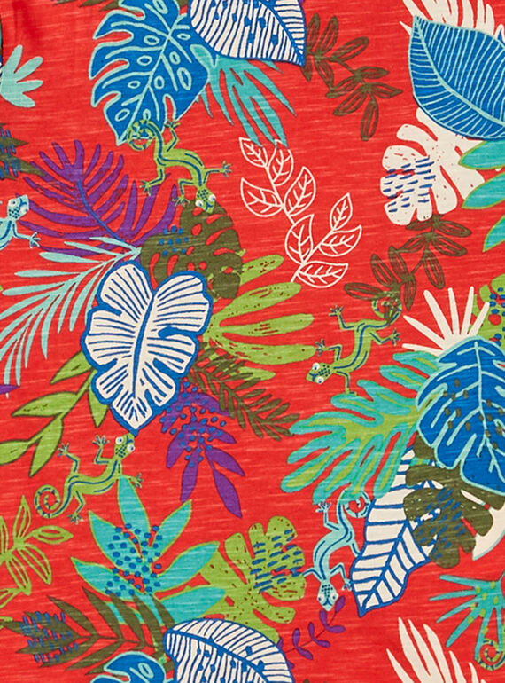 Dark orange T-shirt JOSAUTI6 / 20S902Q6TMC408