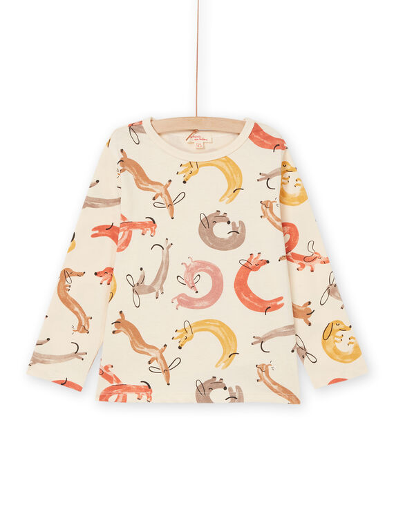 Fancy dog print T-shirt RODAYTEE1 / 23S902M1TMLA002