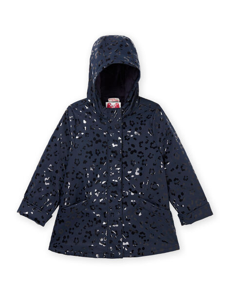 Leopard print hooded raincoat PARAINIMPER / 22W901F1IMP070