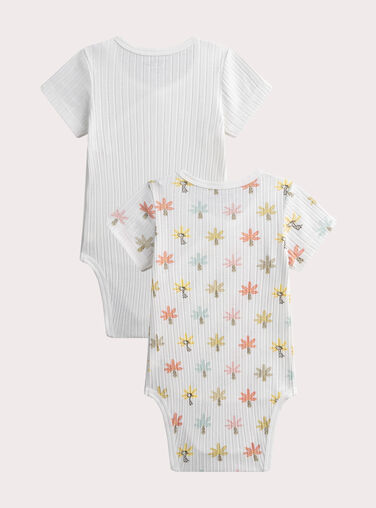 Ivory NEWBORN BODY SUIT WOU3BOD1 / 25SF03X1BDN005
