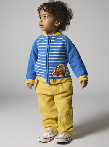 Blue KIDS CARDIGAN Blue KIDS CARDIGAN WUFIGIL1 / 25SG1054GILC233