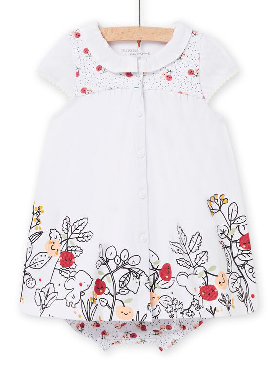 White dress and bloomer birth girl NOU2ENS2 / 22SF0351ENS000