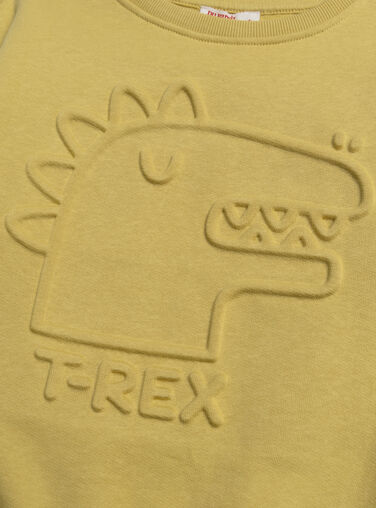 Straw yellow SWEAT SHIRT XOCOSWE / 25W902O1SWE104