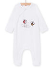 Mixed birth white romper NOU1GRE2 / 22SF0542GRE000